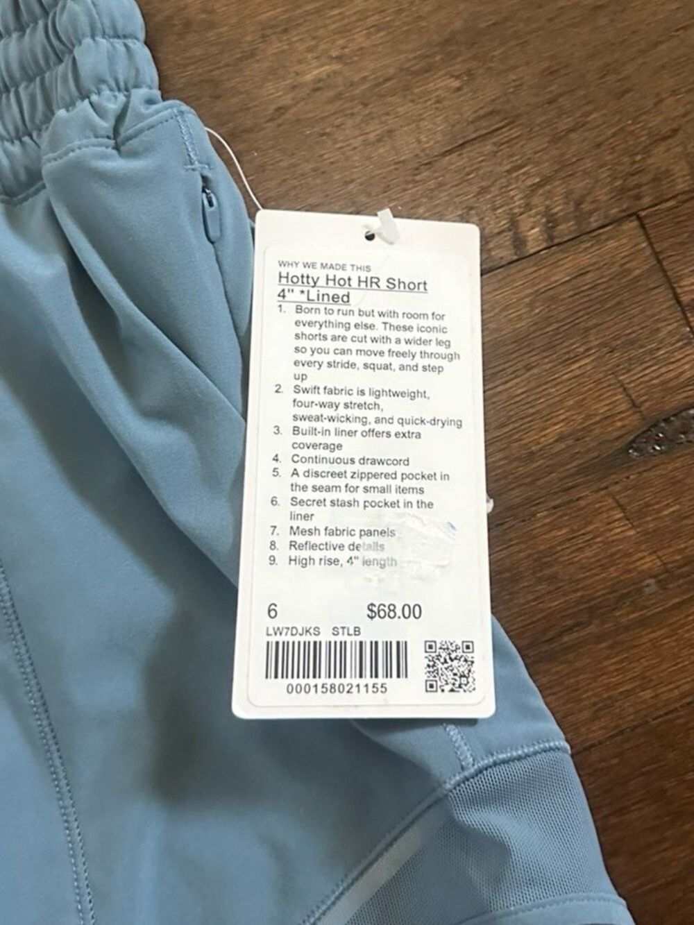 Lululemon Hotty Hot High-Rise Lined
Short 4" size 6 NWT - Picture 7 of 11